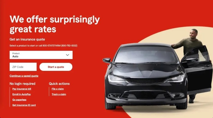 Shortquotes Car insurance quote State Farm